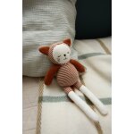 Doudou chat en crochet marron Doudou chat en crochet marron