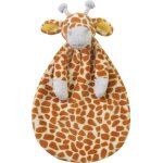 Doudou girafe gianny 26 cm marron