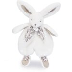 Doudou lapin 29 cm blanc