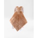 Doudou lapin rversible moka ecru