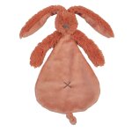 Doudou lapin richie orange 25 cm orange