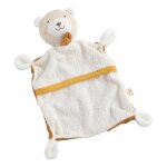 Doudou mouchoir en coton bio - petit soleil jaune Doudou mouchoir en coton bio - petit soleil jaune