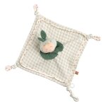 Doudou mouchoir jardinier en coton - botanica vert