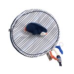 Doudou mouchoir pingouin velours - baby sailor bleu