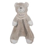 Doudou ours beige beige