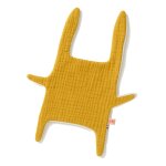 Doudou plat en coton bio honey