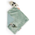 Doudou plat dotti bleu