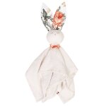 Doudou plat lapin n�o vintage beige
