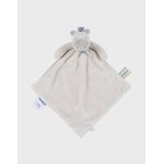 Doudou poney lino blanc