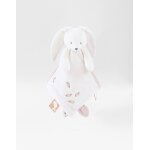 Doudou snow lapin ecru