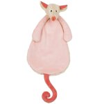 Doudou souris mia 27 cm rose