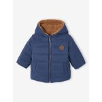 Doudoune � capuche b�b� r�versible marine