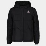 Doudoune � capuche d�perlante essentiel black