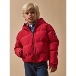 Doudoune � capuche gar�on rouge