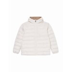 Doudoune  capuche rversible white dune