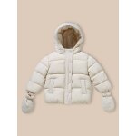 Doudoune chaude doubl�e polaire b�b� craie