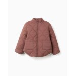 Doudoune avec doublure en peluche douce synth�tique rose