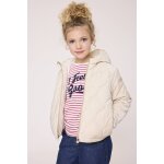Doudoune fille beige dore