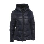 Doudoune fille ganfei bleu marine