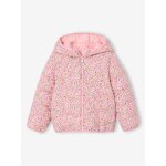 Doudoune fille l�g�re r�versible rose p�le