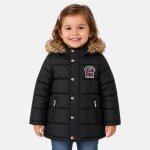 Doudoune fille noir