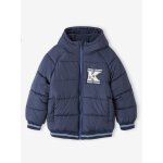 Doudoune garon collge double polaire marine