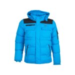 Doudoune gar�on ecardi bleu