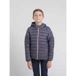 Doudoune lgre capuche zilling garon gris
