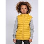 Doudoune lgre zernes boy jaune moutarde