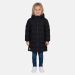 Doudoune longue fille noir