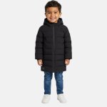 Doudoune longue gar�on noir