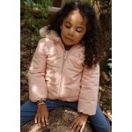 Doudoune rversible enfant impermable avec capuche manouk rose