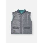 Doudoune rversible avec fermeture clair gris