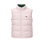 Doudoune sans manches enfant rose clair