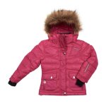 Doudoune de ski fille falesa fuchsia