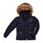 Doudoune de ski fille falesa marine