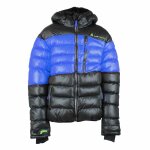 Doudoune de ski gar�on ecaptin noir / bleu