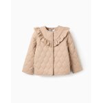 Doudoune  volants beige