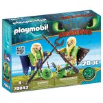 Dragons - kranedur et kognedur en combinaison de vol 70042 multicolore