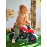 Draisienne baby moto � roues silencieuses rouge