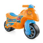 Draisienne hot wheels pour enfant orange bleu