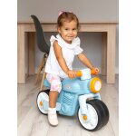 Draisienne moto premier avec roues silencieuses bleu