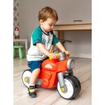 Draisienne moto premier avec roues silencieuses rouge