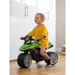 Draisienne moto street avec roues silencieuses vert bud racing