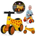 Draisienne sammy � 4 roues avec si�ge ergonomique yellow honey