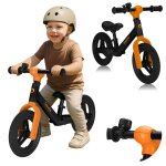 Draisienne toni l�g�re d�s 18 mois avec guidon et selle r�glables black orange