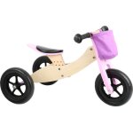 Draisienne tricycle 2 en 1 maxi rose
