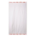 Drap de bain escapade kawaii coton blanc