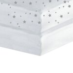 Drap housses berceau blanc