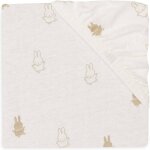 Drap housse blanc, beige